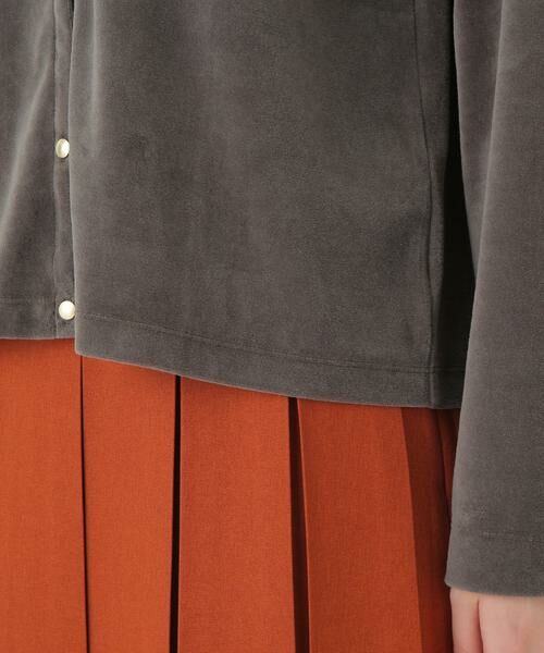 human woman / ヒューマンウーマン カットソー | ◆ＴＣコンパクトベロアカーディガン | 詳細8