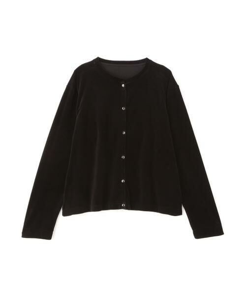 human woman / ヒューマンウーマン カットソー | ◆ＴＣコンパクトベロアカーディガン | 詳細10