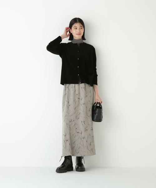 human woman / ヒューマンウーマン カットソー | ◆ＴＣコンパクトベロアカーディガン | 詳細11