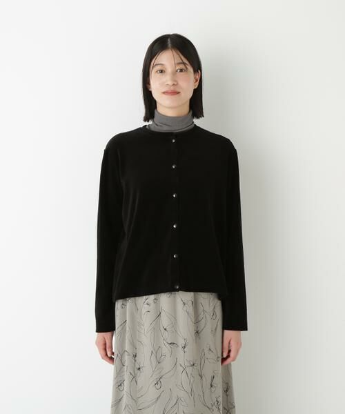 human woman / ヒューマンウーマン カットソー | ◆ＴＣコンパクトベロアカーディガン | 詳細12