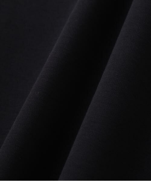 human woman / ヒューマンウーマン カットソー | ◆ストレッチポンチシャツカラードッキングプルオーバー | 詳細26