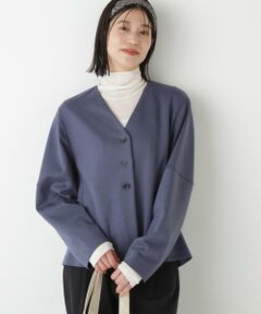 human woman / ヒューマンウーマン カットソー | ◆ダンボールＶネックカーディガン