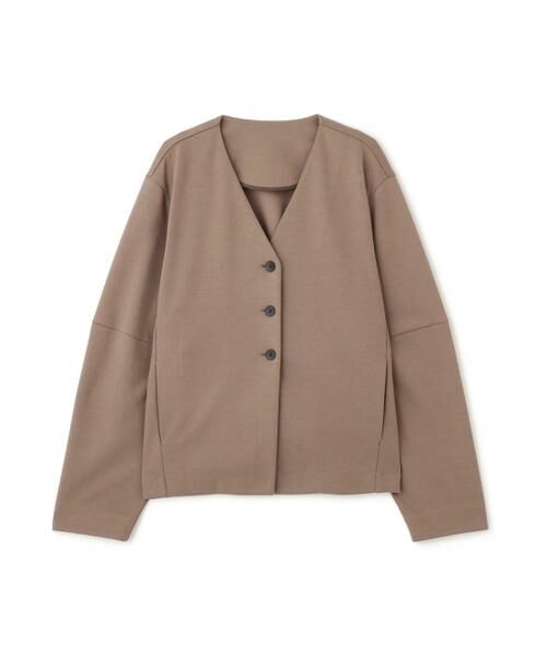 human woman / ヒューマンウーマン カットソー | ◆ダンボールＶネックカーディガン | 詳細10