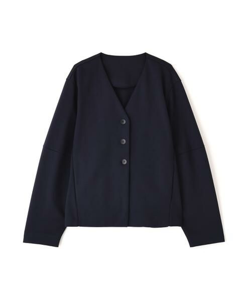 human woman / ヒューマンウーマン カットソー | ◆ダンボールＶネックカーディガン | 詳細16