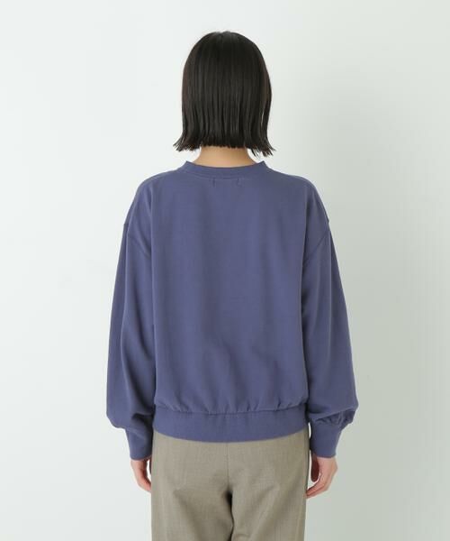 human woman / ヒューマンウーマン カットソー | ◆メッセージロゴトレーナー | 詳細4