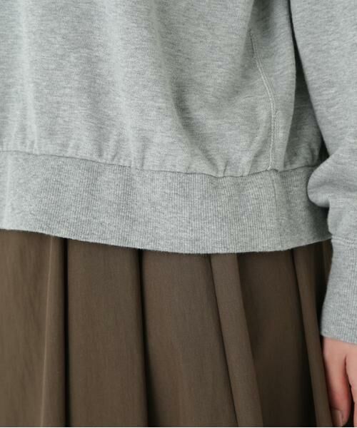 human woman / ヒューマンウーマン カットソー | ◆メッセージロゴトレーナー | 詳細15