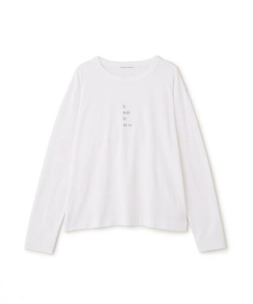 human woman / ヒューマンウーマン カットソー | ◆ロゴ長袖Tシャツ | 詳細7