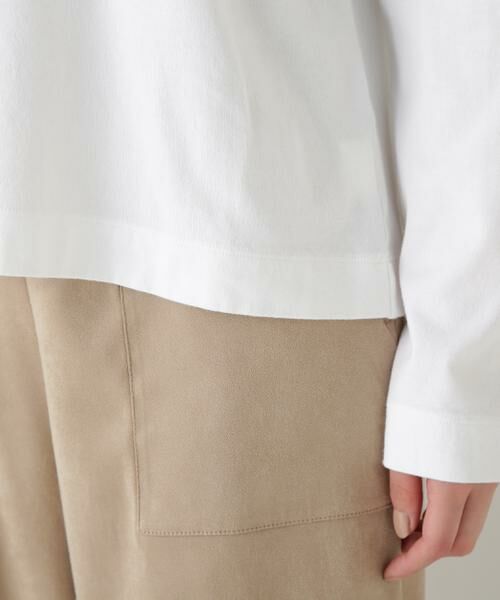 human woman / ヒューマンウーマン カットソー | ◆ロゴ長袖Tシャツ | 詳細15