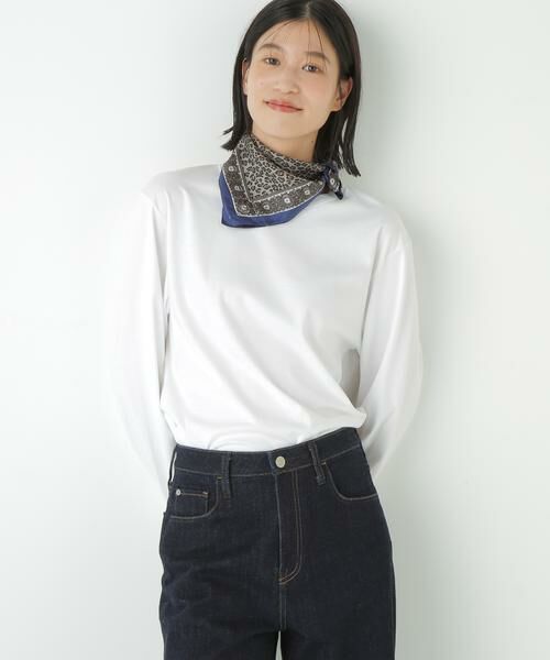 human woman / ヒューマンウーマン カットソー | ◆ゼロロックコットンスムースカットソー | 詳細2