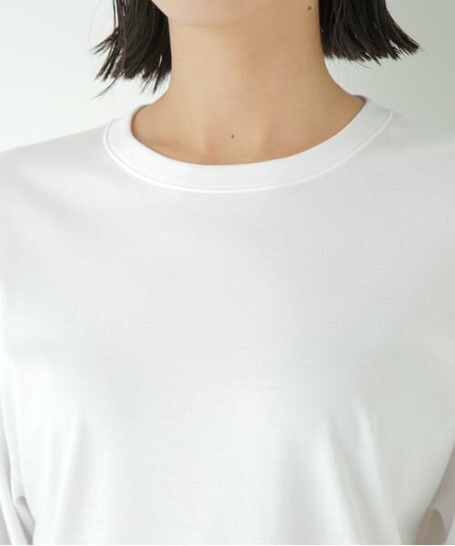human woman / ヒューマンウーマン カットソー | ◆ゼロロックコットンスムースカットソー | 詳細7