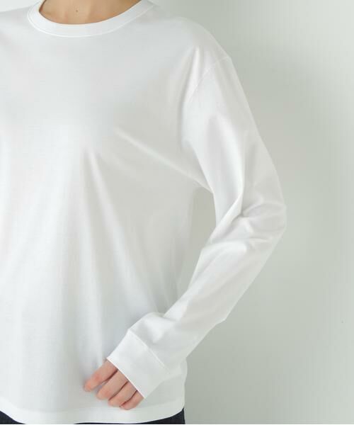 human woman / ヒューマンウーマン カットソー | ◆ゼロロックコットンスムースカットソー | 詳細8