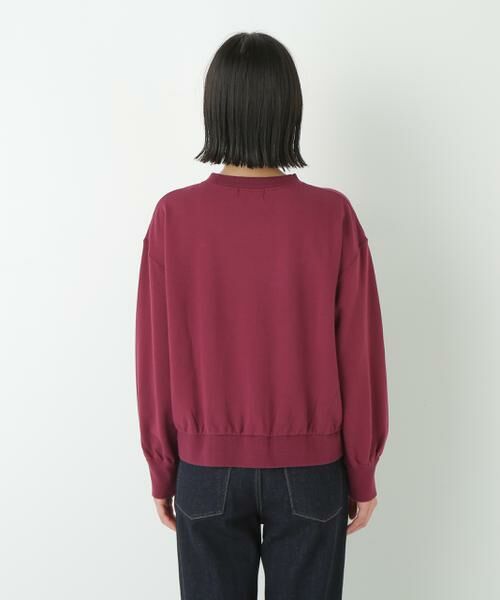 human woman / ヒューマンウーマン カットソー | ◆チェーンステッチロゴトレーナー | 詳細16