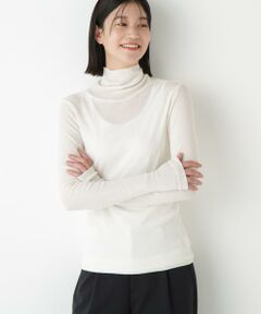 human woman / ヒューマンウーマン カットソー | ◆シアータートルプルオーバー