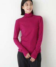 human woman / ヒューマンウーマン カットソー | ◆シアータートルプルオーバー