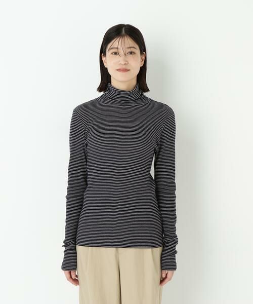 human woman / ヒューマンウーマン カットソー | ◆シアータートルプルオーバー | 詳細2