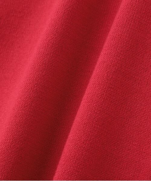 human woman / ヒューマンウーマン ニット・セーター | ◆レーヨン混ハイゲージクルーネックカーディガン | 詳細5