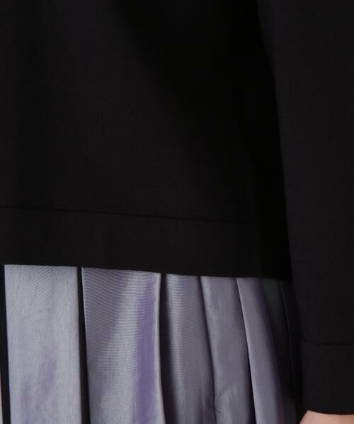 human woman / ヒューマンウーマン ニット・セーター | ◆レーヨン混ハイゲージクルーネックカーディガン | 詳細14