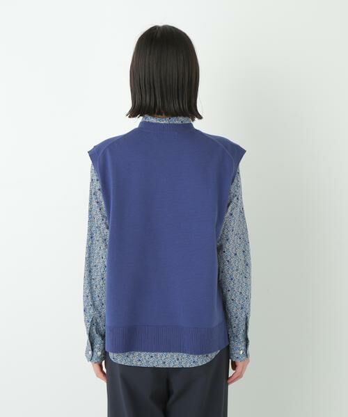 human woman / ヒューマンウーマン ニット・セーター | ◆ハーゲージクルーネックニットベスト | 詳細5
