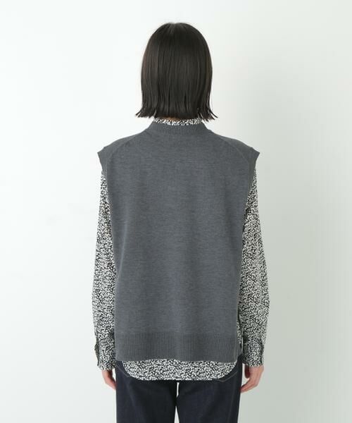 human woman / ヒューマンウーマン ニット・セーター | ◆ハーゲージクルーネックニットベスト | 詳細11