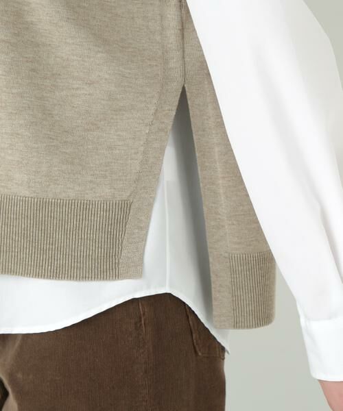 human woman / ヒューマンウーマン ニット・セーター | ◆ハーゲージクルーネックニットベスト | 詳細21