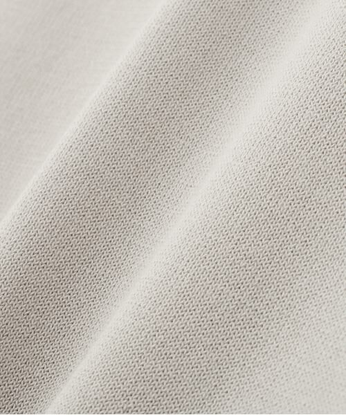 human woman / ヒューマンウーマン ニット・セーター | ◆綿ポリエステル取外し衿付プルオーバー | 詳細18