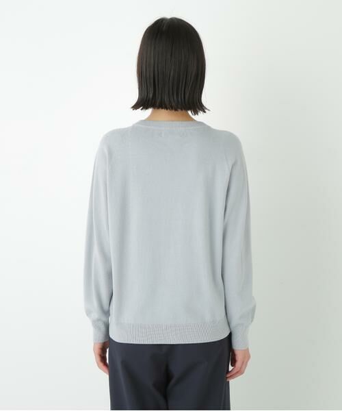 human woman / ヒューマンウーマン ニット・セーター | ◆コットンミックスドルマンプルオーバー | 詳細11