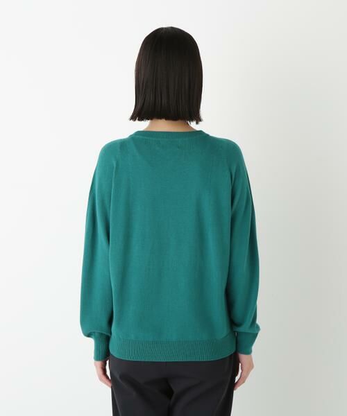human woman / ヒューマンウーマン ニット・セーター | ◆コットンミックスドルマンプルオーバー | 詳細19