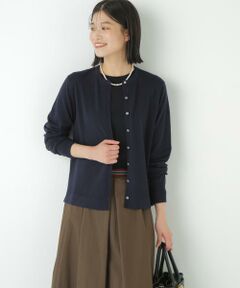 human woman / ヒューマンウーマン ニット・セーター | ◆ハイツイストウールクルーネックカーディガン