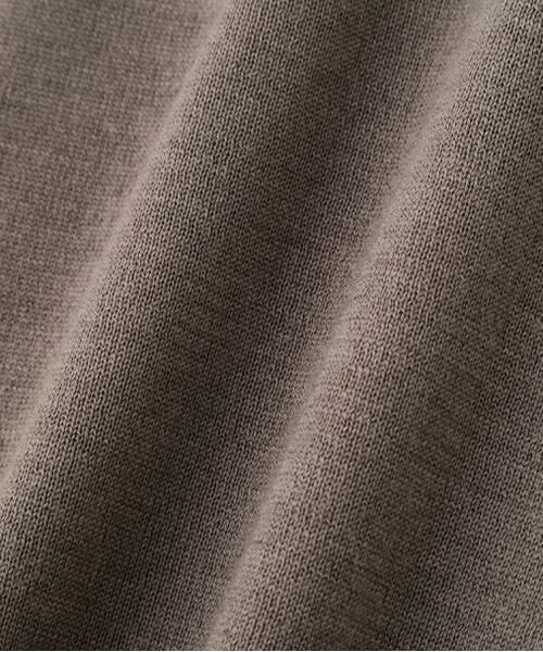 human woman / ヒューマンウーマン ニット・セーター | ◆ハイツイストウールクルーネックカーディガン | 詳細10