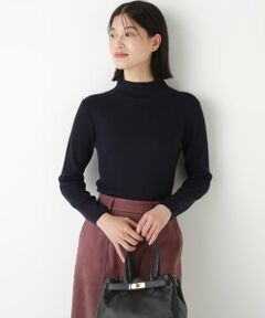human woman / ヒューマンウーマン ニット・セーター | ◆ハイツイストウールハイネックリブプルオーバー