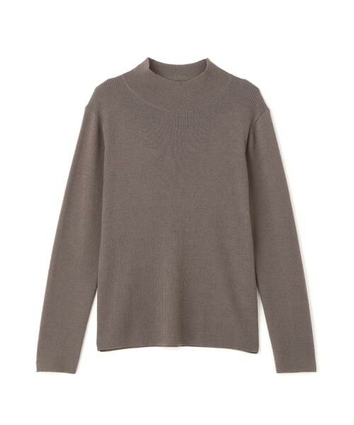 human woman / ヒューマンウーマン ニット・セーター | ◆ハイツイストウールハイネックリブプルオーバー | 詳細1