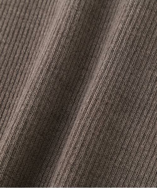 human woman / ヒューマンウーマン ニット・セーター | ◆ハイツイストウールハイネックリブプルオーバー | 詳細10