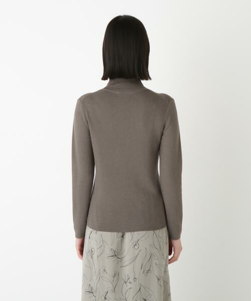human woman / ヒューマンウーマン ニット・セーター | ◆ハイツイストウールハイネックリブプルオーバー | 詳細6