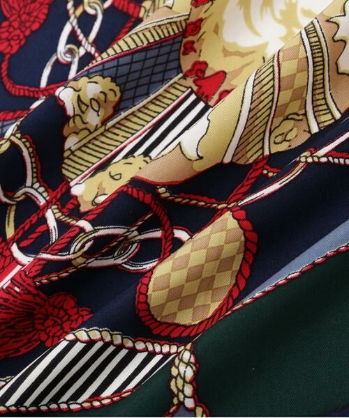 human woman / ヒューマンウーマン マフラー・ショール・スヌード・ストール | ◆マリンオリジナルシルクスカーフ | 詳細4