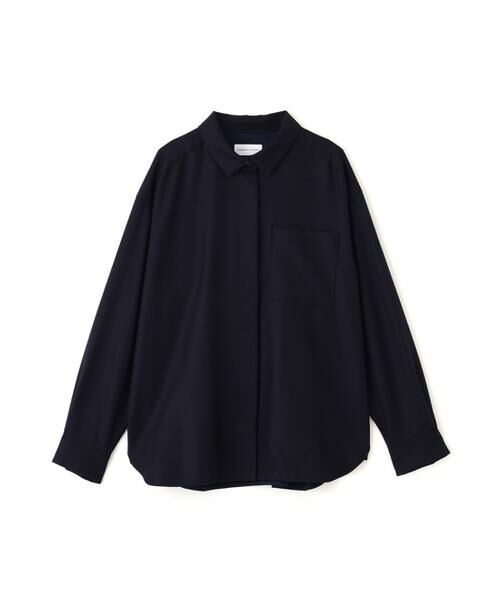 human woman / ヒューマンウーマン シャツ・ブラウス | ◆ライトフラノウォッシャブルシャツ | 詳細1