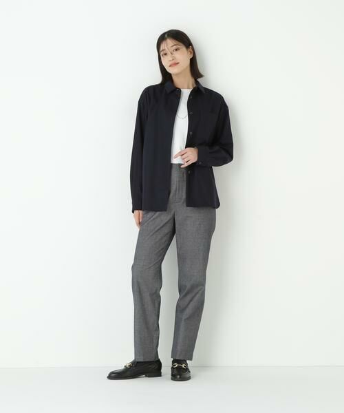 human woman / ヒューマンウーマン シャツ・ブラウス | ◆ライトフラノウォッシャブルシャツ | 詳細4