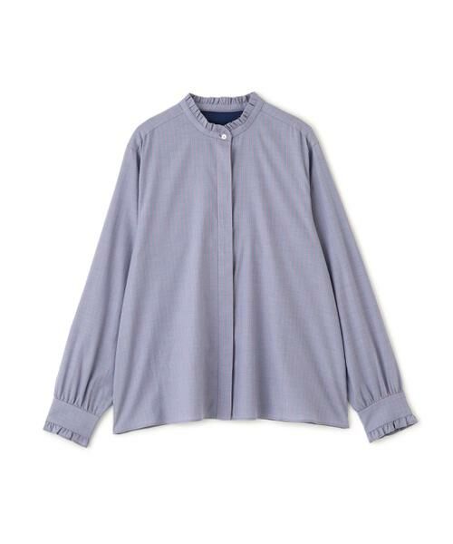 human woman / ヒューマンウーマン シャツ・ブラウス | ◆スタンドフリルブラウス | 詳細11