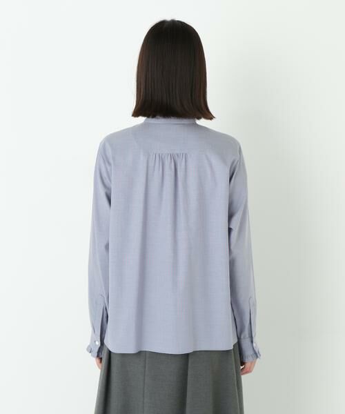 human woman / ヒューマンウーマン シャツ・ブラウス | ◆スタンドフリルブラウス | 詳細15