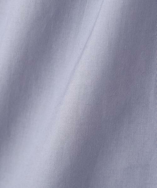 human woman / ヒューマンウーマン シャツ・ブラウス | ◆ノーカラータックブラウス | 詳細10