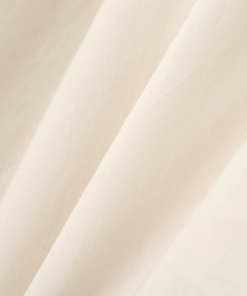 human woman / ヒューマンウーマン シャツ・ブラウス | ◆ノーカラータックブラウス | 詳細20