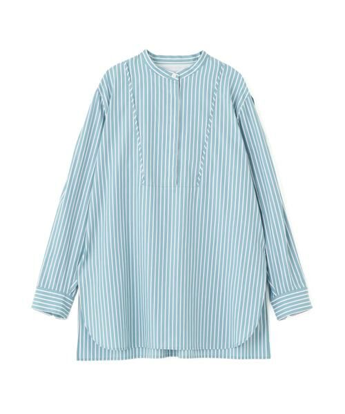 human woman / ヒューマンウーマン シャツ・ブラウス | ◆ストライプオーバーブラウス | 詳細14