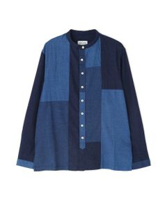 human woman / ヒューマンウーマン シャツ・ブラウス | ＮＡＴＩＣパッチワークビエラブラウス