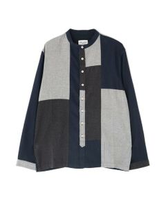 human woman / ヒューマンウーマン シャツ・ブラウス | ＮＡＴＩＣパッチワークビエラブラウス