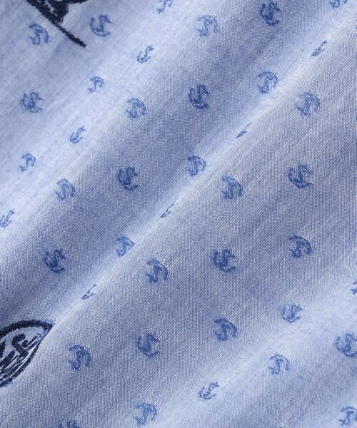 human woman / ヒューマンウーマン シャツ・ブラウス | ＮＡＴＩＣマリンカットジャガードブラウス | 詳細1