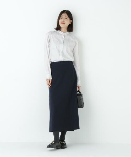 human woman / ヒューマンウーマン スカート | ◆ライトモールスキンＡラインスカート | 詳細3