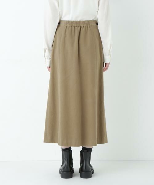 human woman / ヒューマンウーマン スカート | ◆ライトモールスキンＡラインスカート | 詳細13