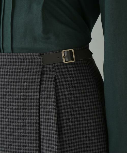 human woman / ヒューマンウーマン スカート | ◆先染めチェックキルト風スカート | 詳細10