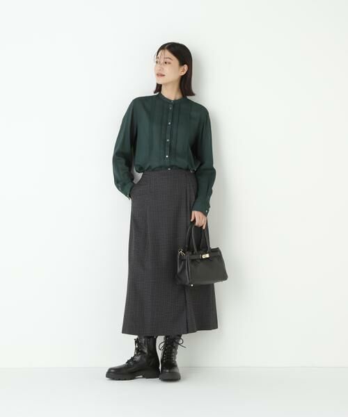 human woman / ヒューマンウーマン スカート | ◆先染めチェックキルト風スカート | 詳細2