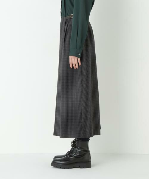 human woman / ヒューマンウーマン スカート | ◆先染めチェックキルト風スカート | 詳細7
