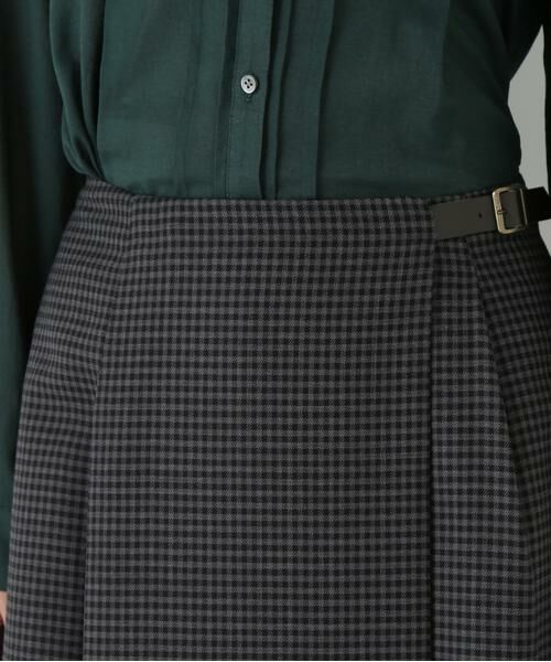 human woman / ヒューマンウーマン スカート | ◆先染めチェックキルト風スカート | 詳細9